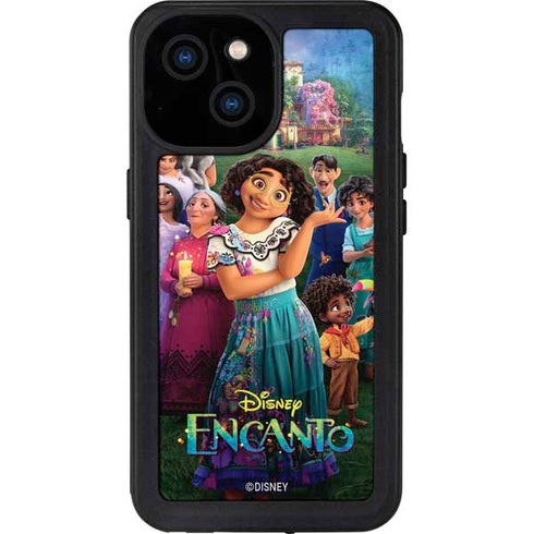 Disney Encanto Familia Poster iPhone 15 Waterproof Case